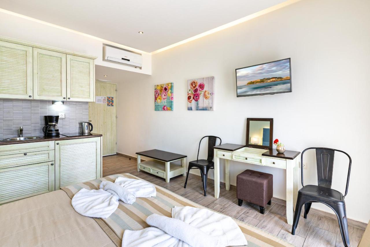Princess Irini Sea Front Aparthotel Rethymno  Ngoại thất bức ảnh