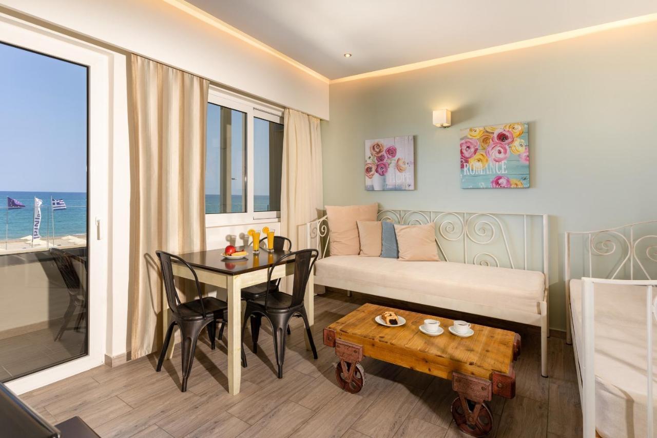 Princess Irini Sea Front Aparthotel Rethymno  Ngoại thất bức ảnh